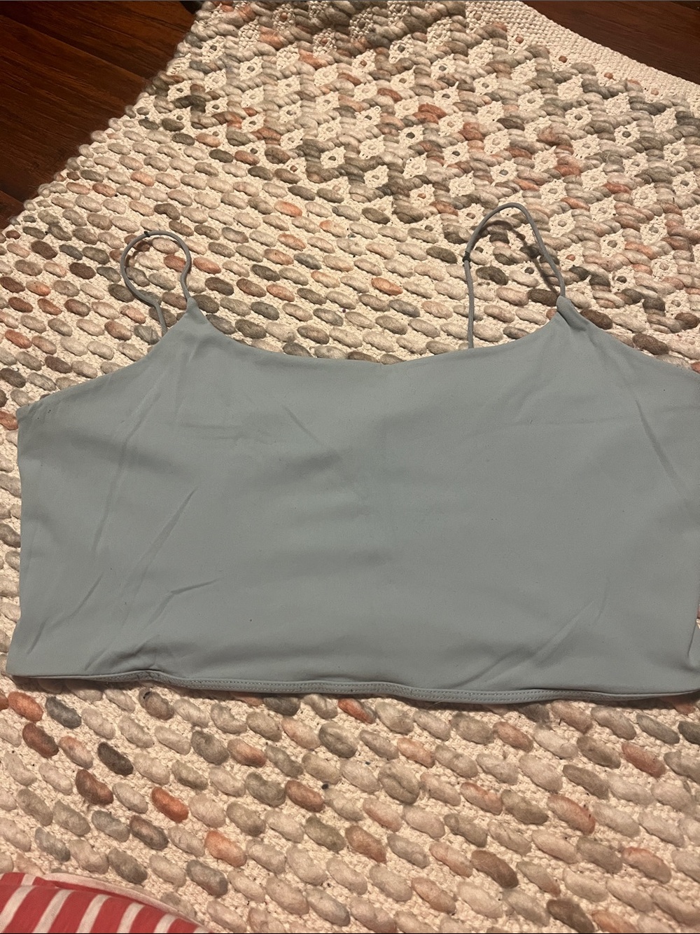 Garage Light Blue Spaghetti Strap Cami